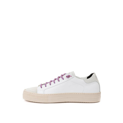 P448 White Leather Sneaker P448