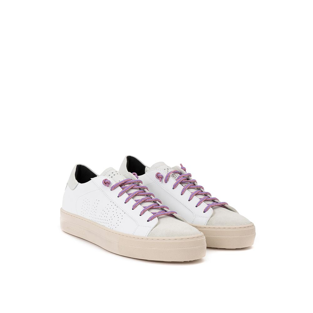 P448 White Leather Sneaker P448