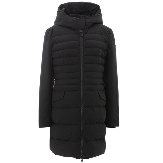 Peuterey Elegant Black Polyamide Jacket for Women Peuterey