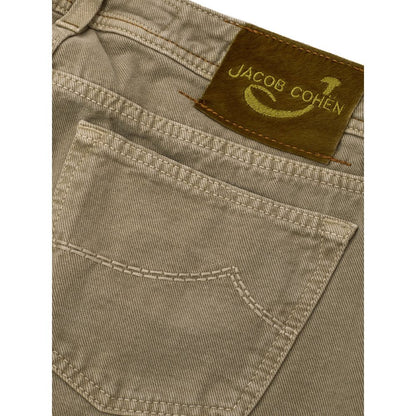 Jacob Cohen Premium Brown Cotton Pants Jacob Cohen