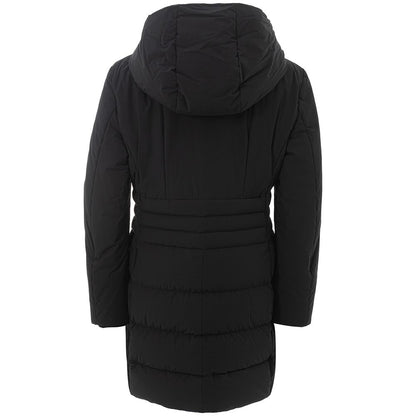 Peuterey Elegant Black Polyamide Jacket for Women Peuterey