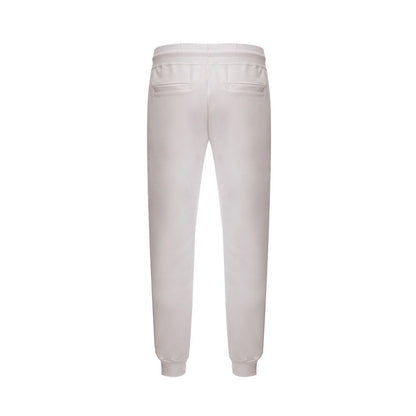 GCDS Elevate Your Wardrobe with Chic White Cotton Pants GCDS