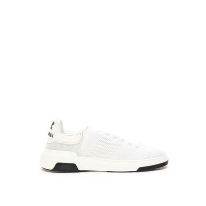 Casadei Elegant White Leather Sneakers Casadei