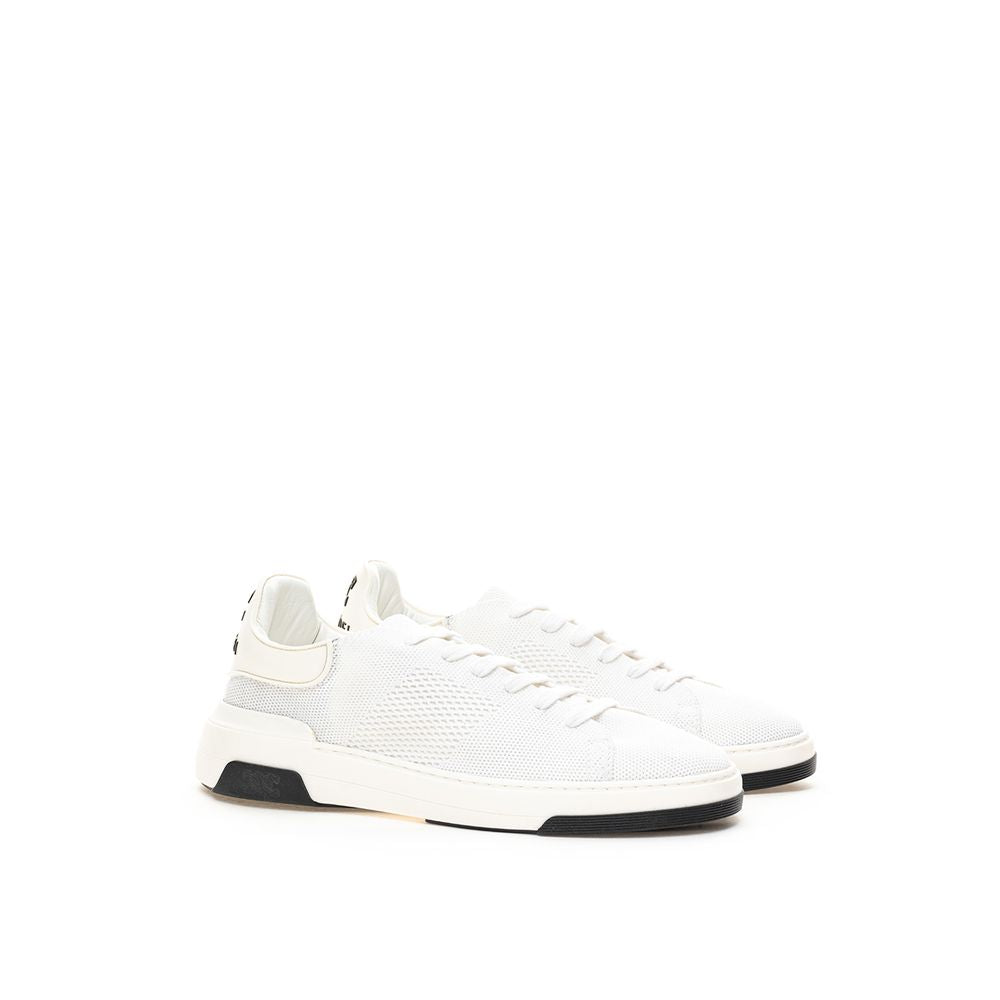 Casadei Elegant White Leather Sneakers Casadei