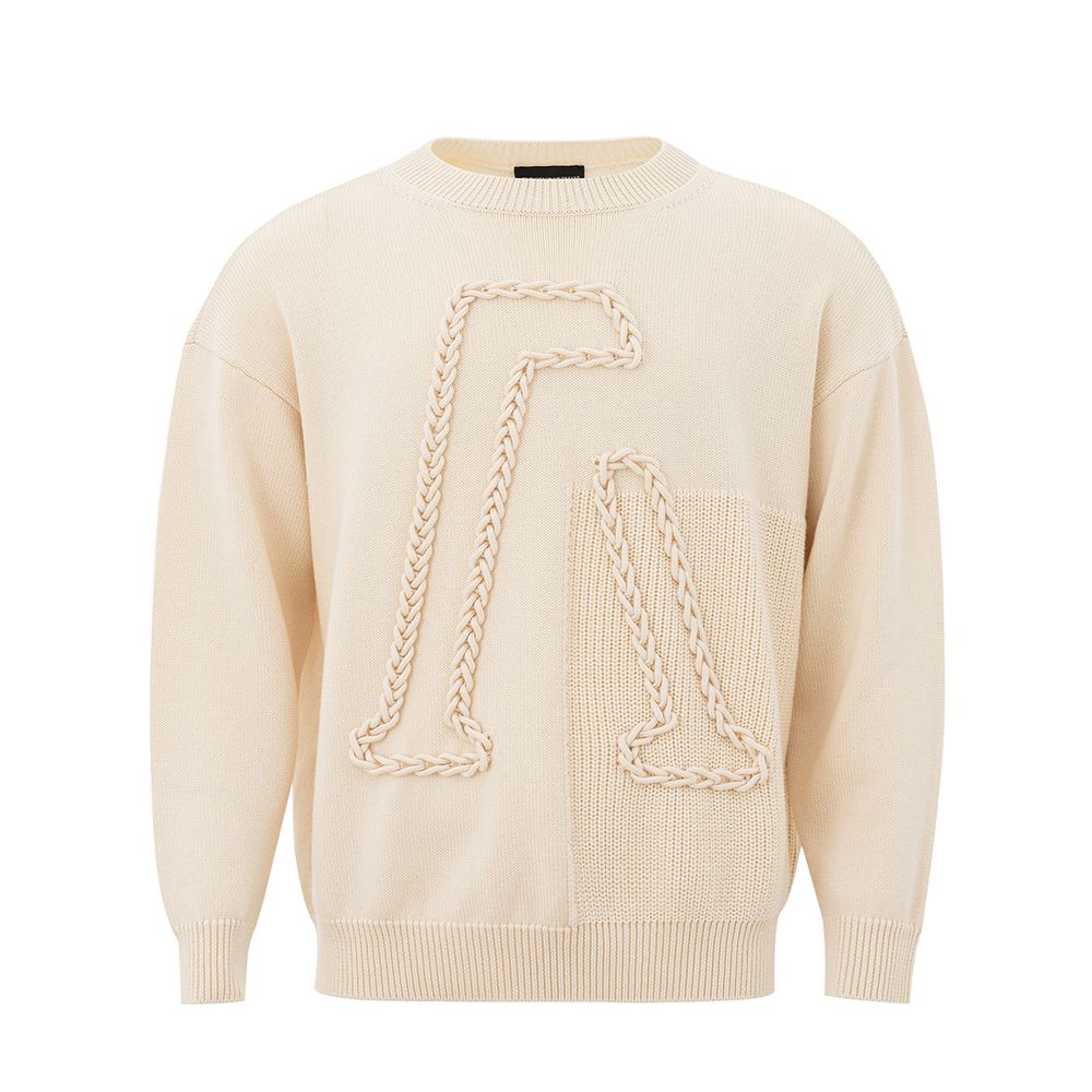 Emporio Armani Beige Woolen Sophistication Sweater Emporio Armani