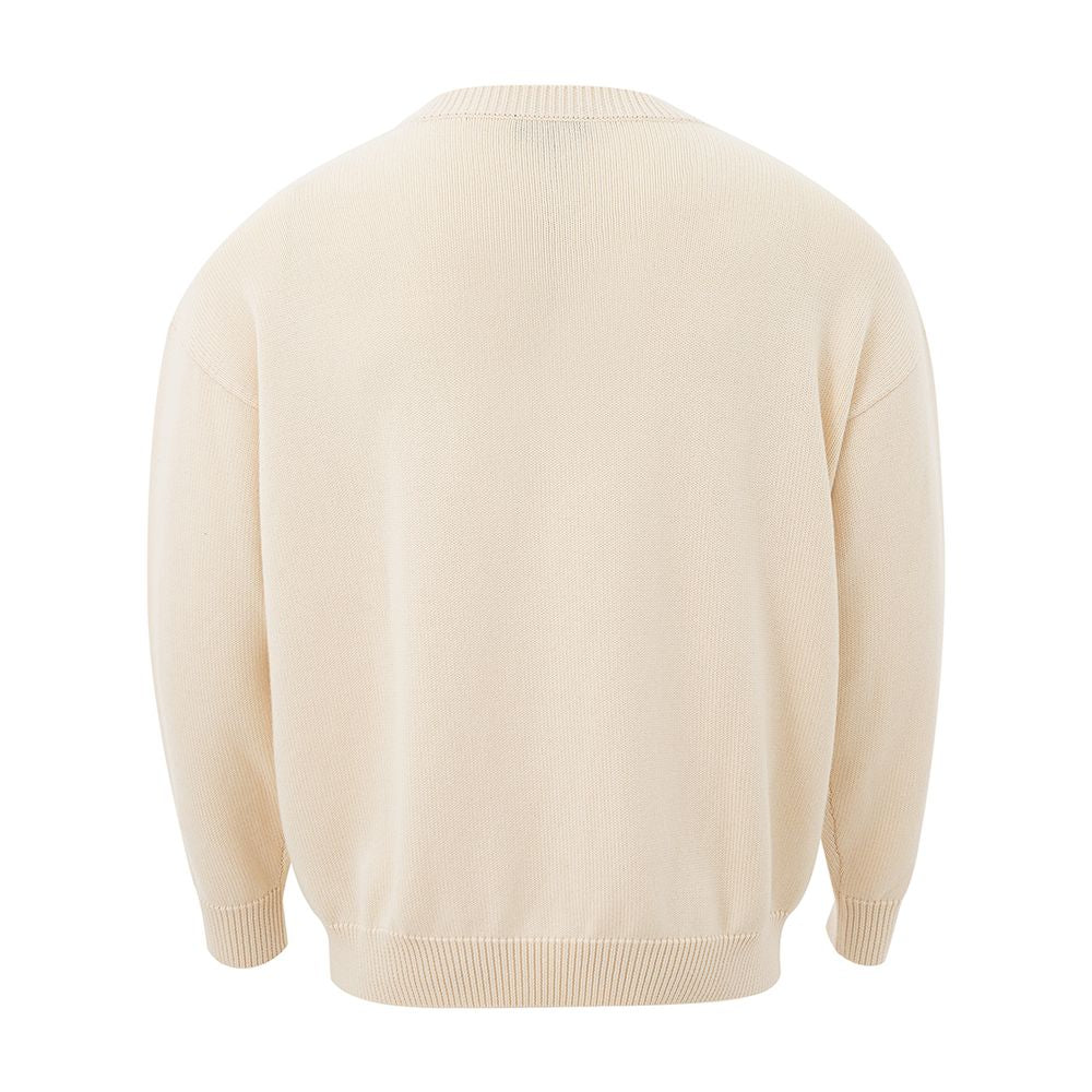 Emporio Armani Beige Woolen Sophistication Sweater Emporio Armani