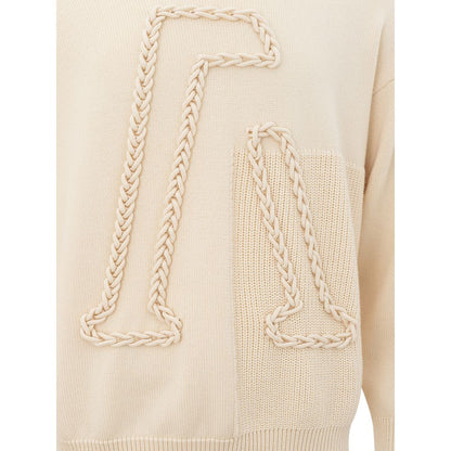 Emporio Armani Beige Woolen Sophistication Sweater Emporio Armani