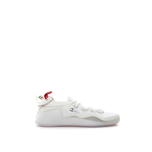 Christian Louboutin White Leather Sneaker Christian Louboutin