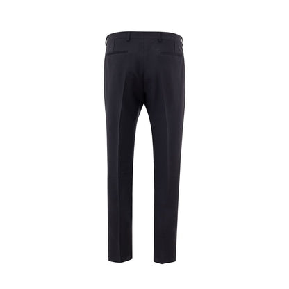 Valentino Blue Wool Jeans & Pant Valentino