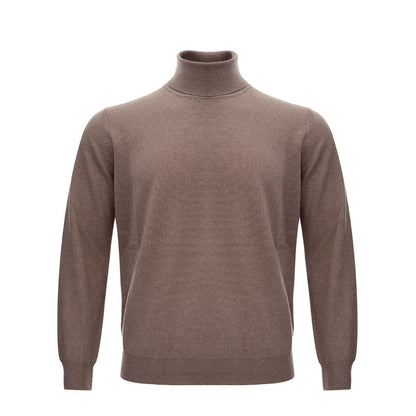 KANGRA Brown Wool Sweater KANGRA