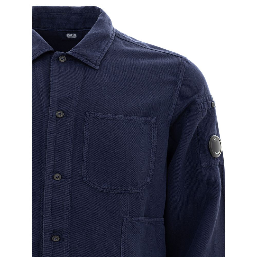 C.P. Company Blue Cotton Shirt C.P. Company