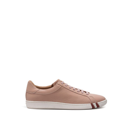 Bally Pink Leather Sneaker Bally