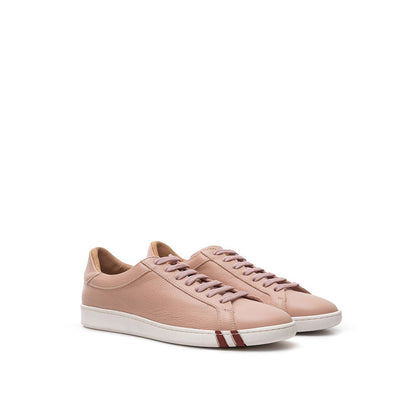 Bally Pink Leather Sneaker Bally