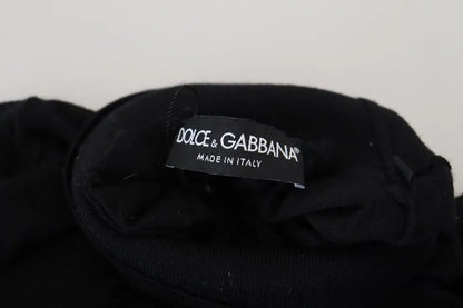 Dolce & Gabbana Black Cashmere Turtleneck Pullover Sweater Dolce & Gabbana