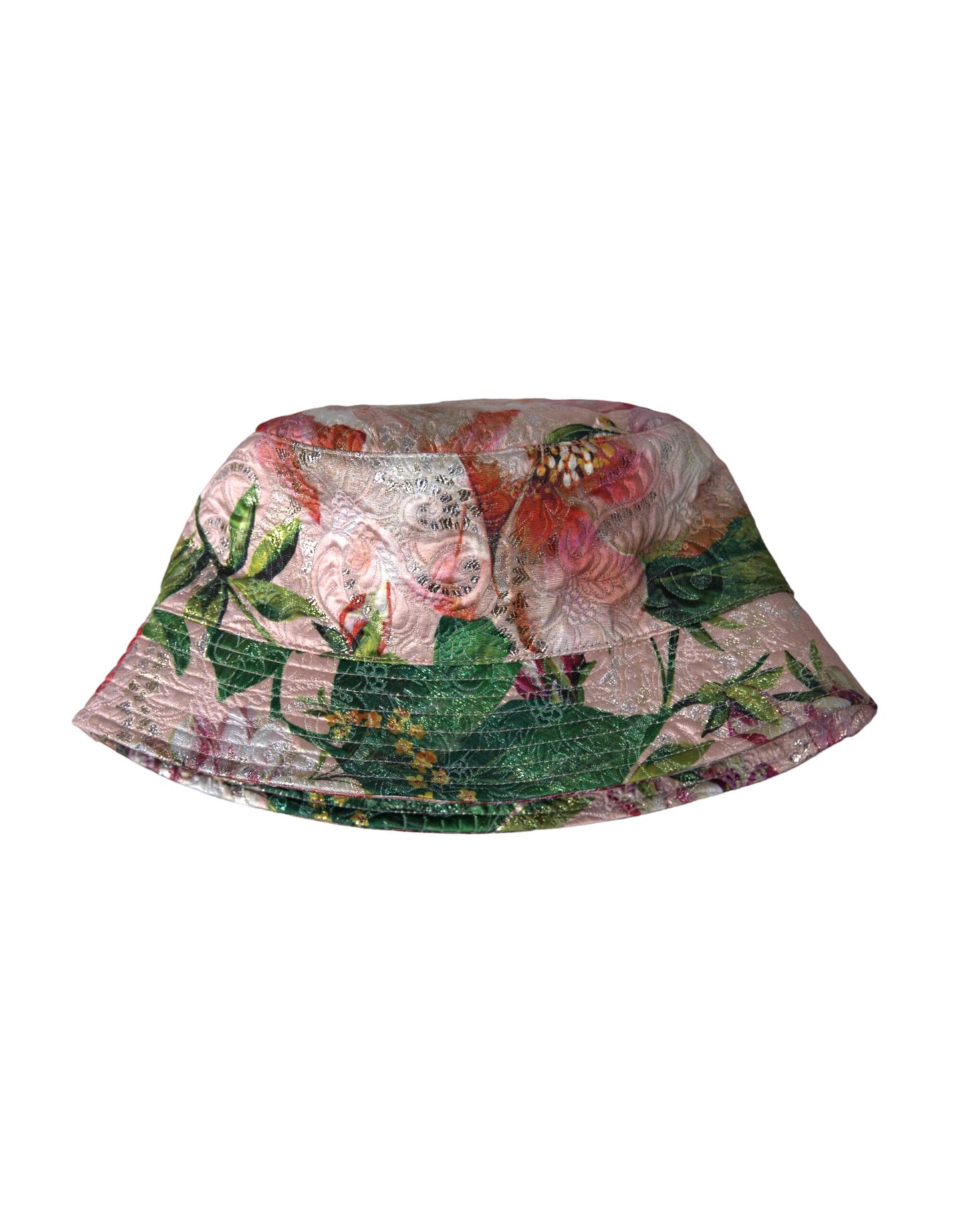 Dolce & Gabbana Multicolor Floral Jacquard Bucket Hat Men Dolce & Gabbana