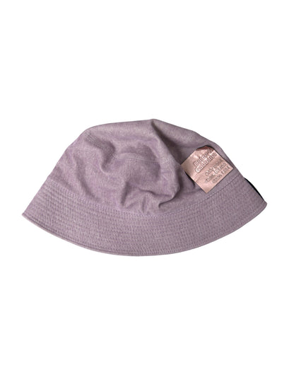 Dolce & Gabbana Light Brown Nylon Canvas Bucket Hat Men Dolce & Gabbana