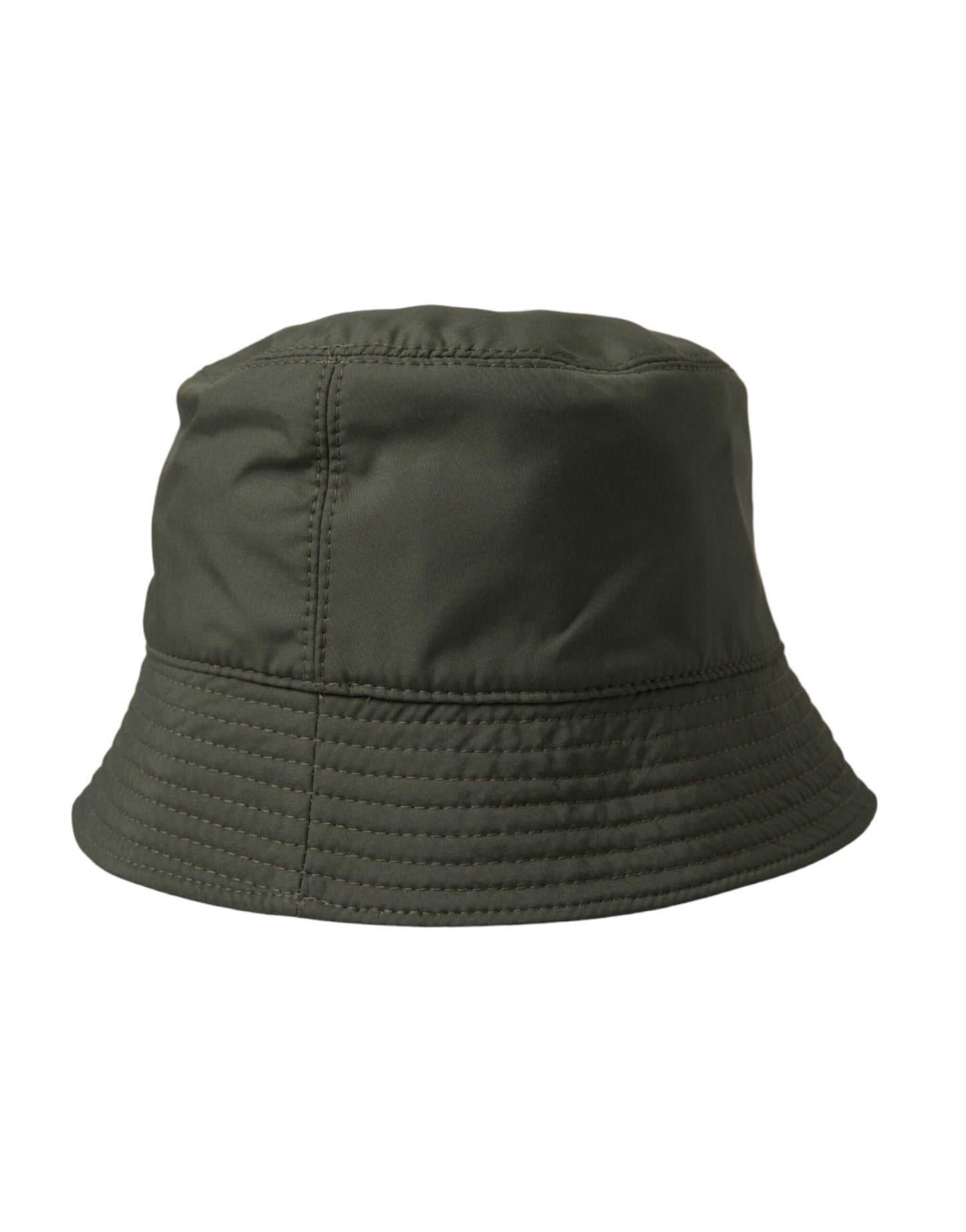 Dolce & Gabbana Army Green Polyester Cap Bucket Hat Men Dolce & Gabbana