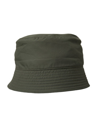 Dolce & Gabbana Army Green Polyester Cap Bucket Hat Men Dolce & Gabbana