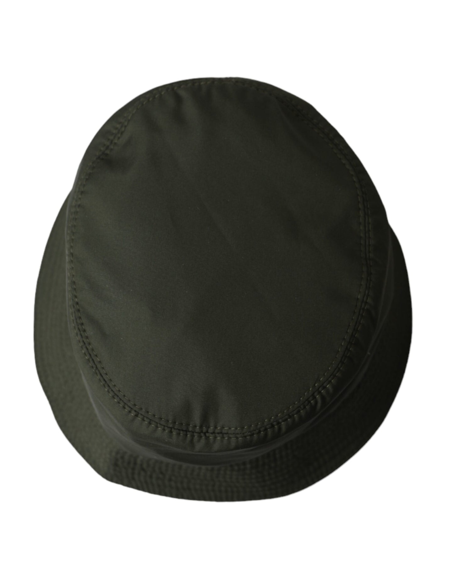 Dolce & Gabbana Army Green Polyester Cap Bucket Hat Men Dolce & Gabbana