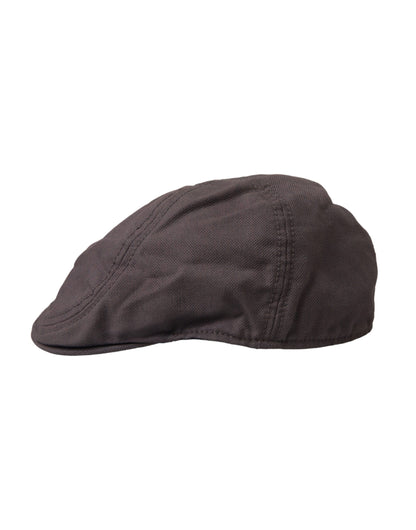 Dolce & Gabbana Brown Nylon Cloth Newsboy Hat Men Dolce & Gabbana