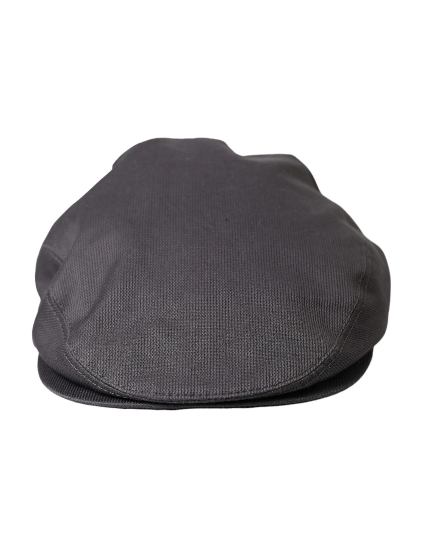 Dolce & Gabbana Gray Cotton Cloth Newsboy Hat Men Dolce & Gabbana