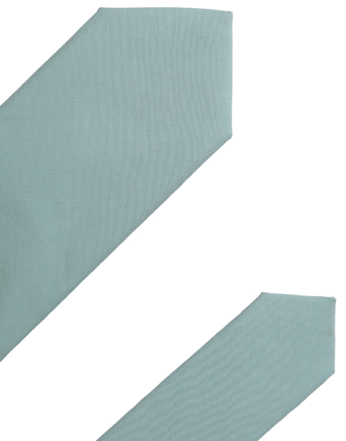 Dolce & Gabbana Mint Green Cotton Adjustable Tie Men Dolce & Gabbana