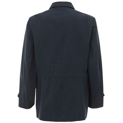 Brioni Blue Cotton Jacket Brioni