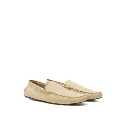 Bally Beige Leather Loafer Bally