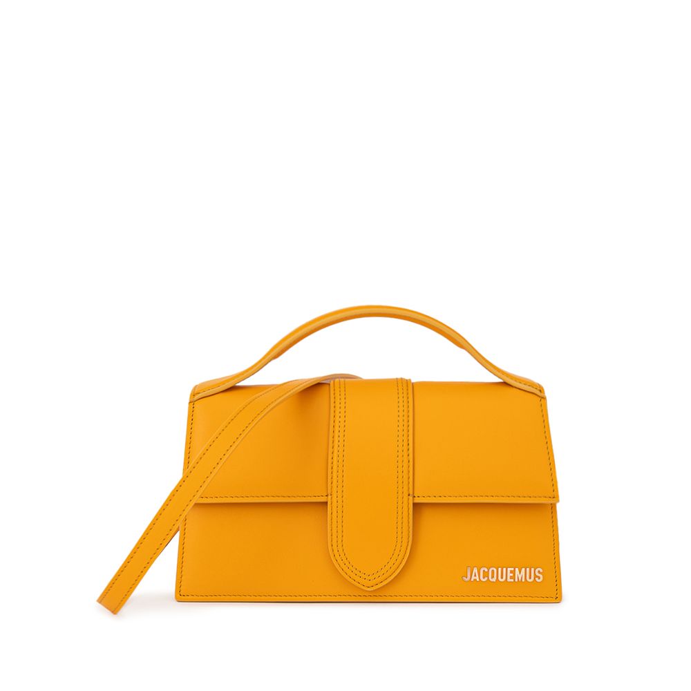 Jacquemus Orange Leather Handbag Jacquemus