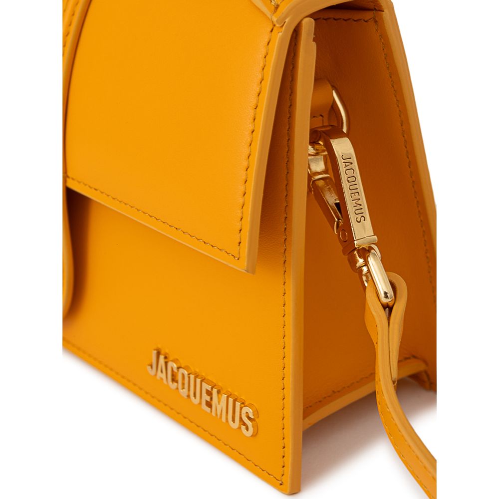 Jacquemus Orange Leather Handbag Jacquemus