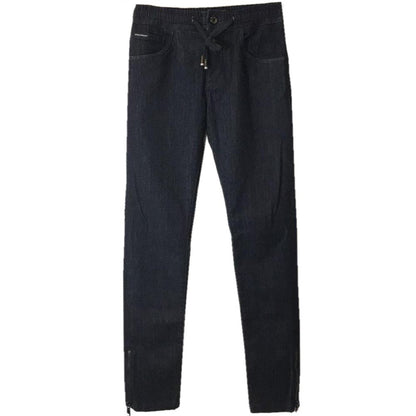 Dolce & Gabbana Blue Cotton Jeans & Pant Dolce & Gabbana