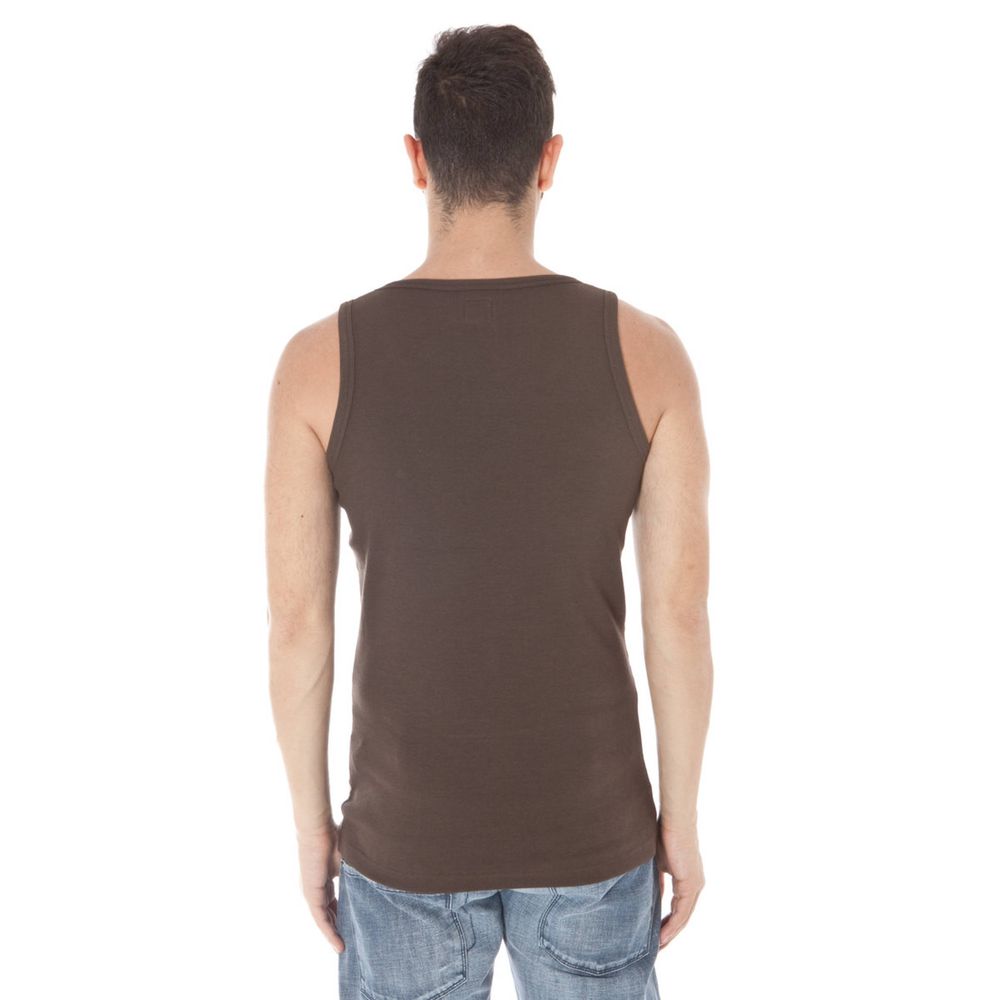 Zuelements Brown Cotton T-Shirt Zuelements