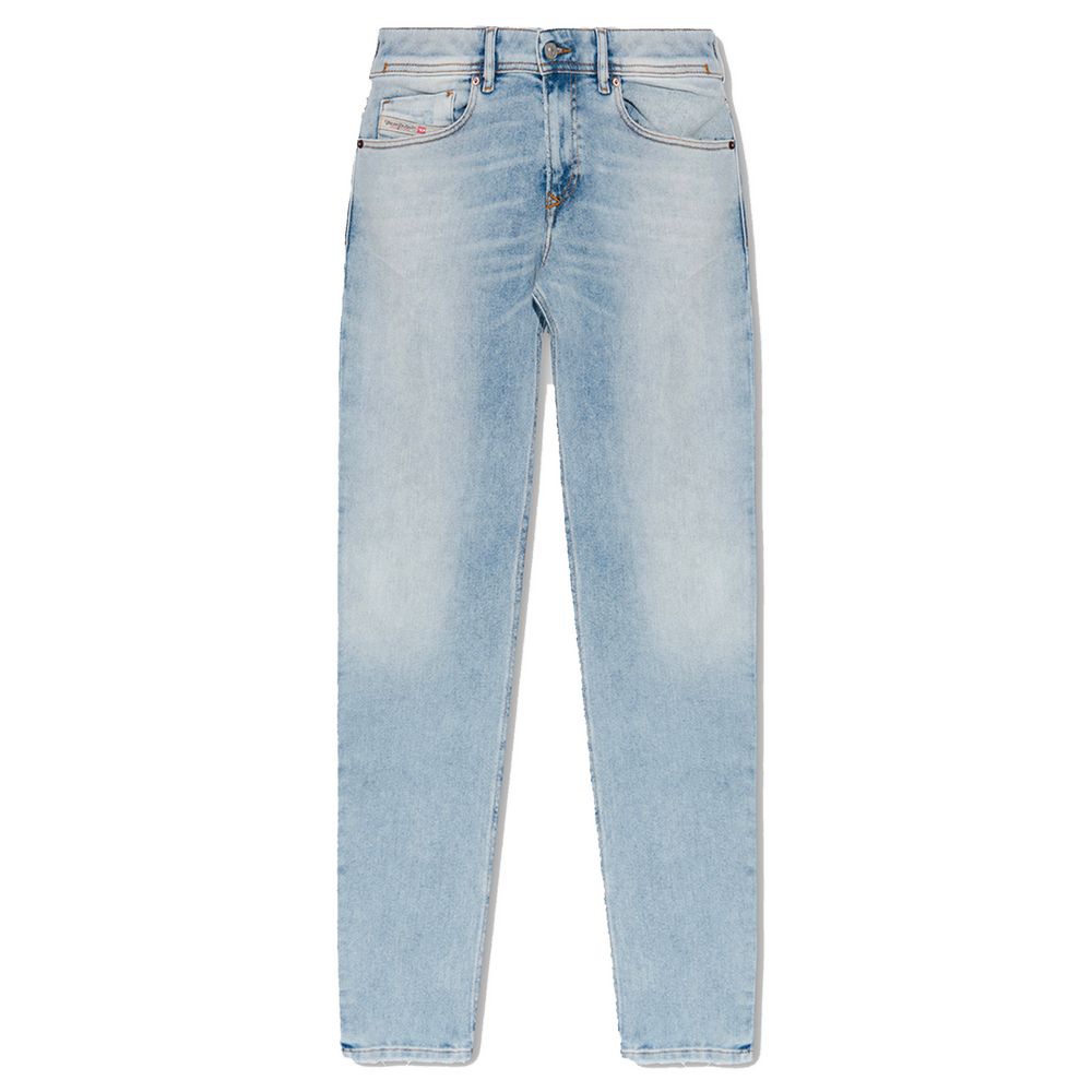 Diesel Light Blue Cotton Jeans & Pant Diesel