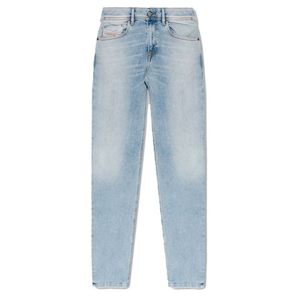 Diesel Light Blue Cotton Jeans & Pant Diesel