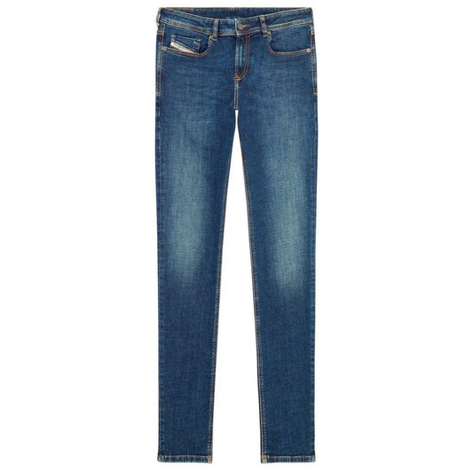 Diesel Blue Cotton Jeans & Pant Diesel