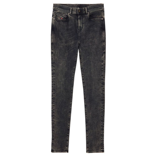 Diesel Black Cotton Jeans & Pant Diesel