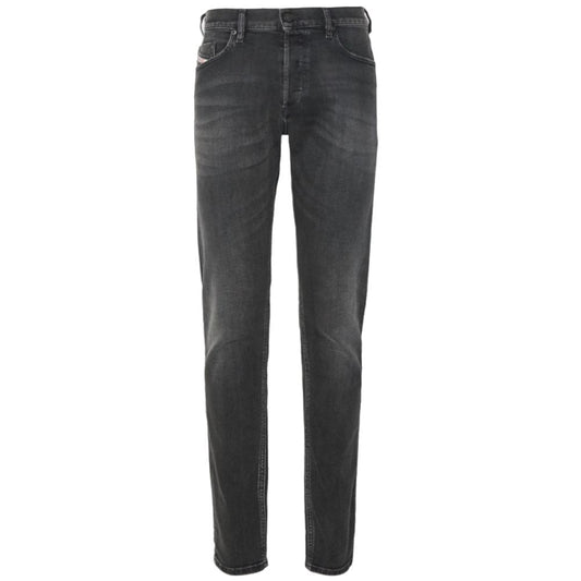 Diesel Black Cotton Jeans & Pant Diesel