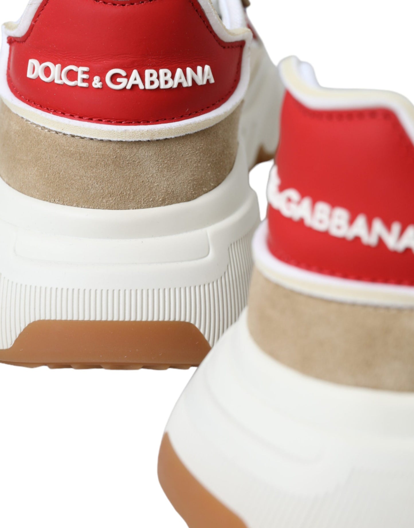 Dolce & Gabbana Multicolor Leather DAYMASTER Sneakers Men Shoes Dolce & Gabbana