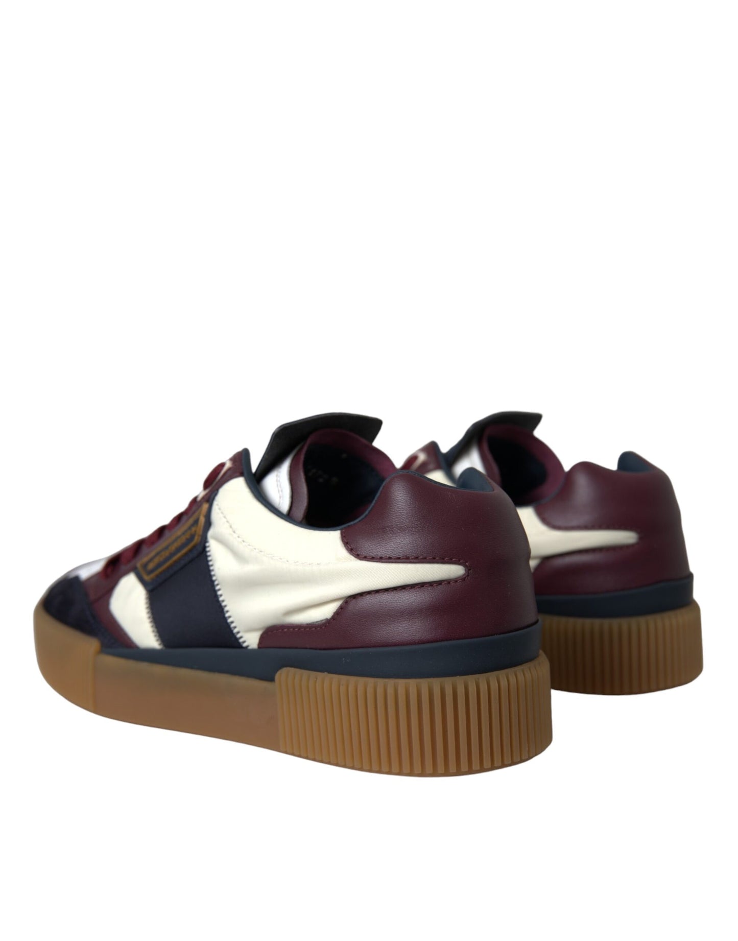 Dolce & Gabbana Multicolor Miami Leather Low Top Sneakers Shoes Dolce & Gabbana