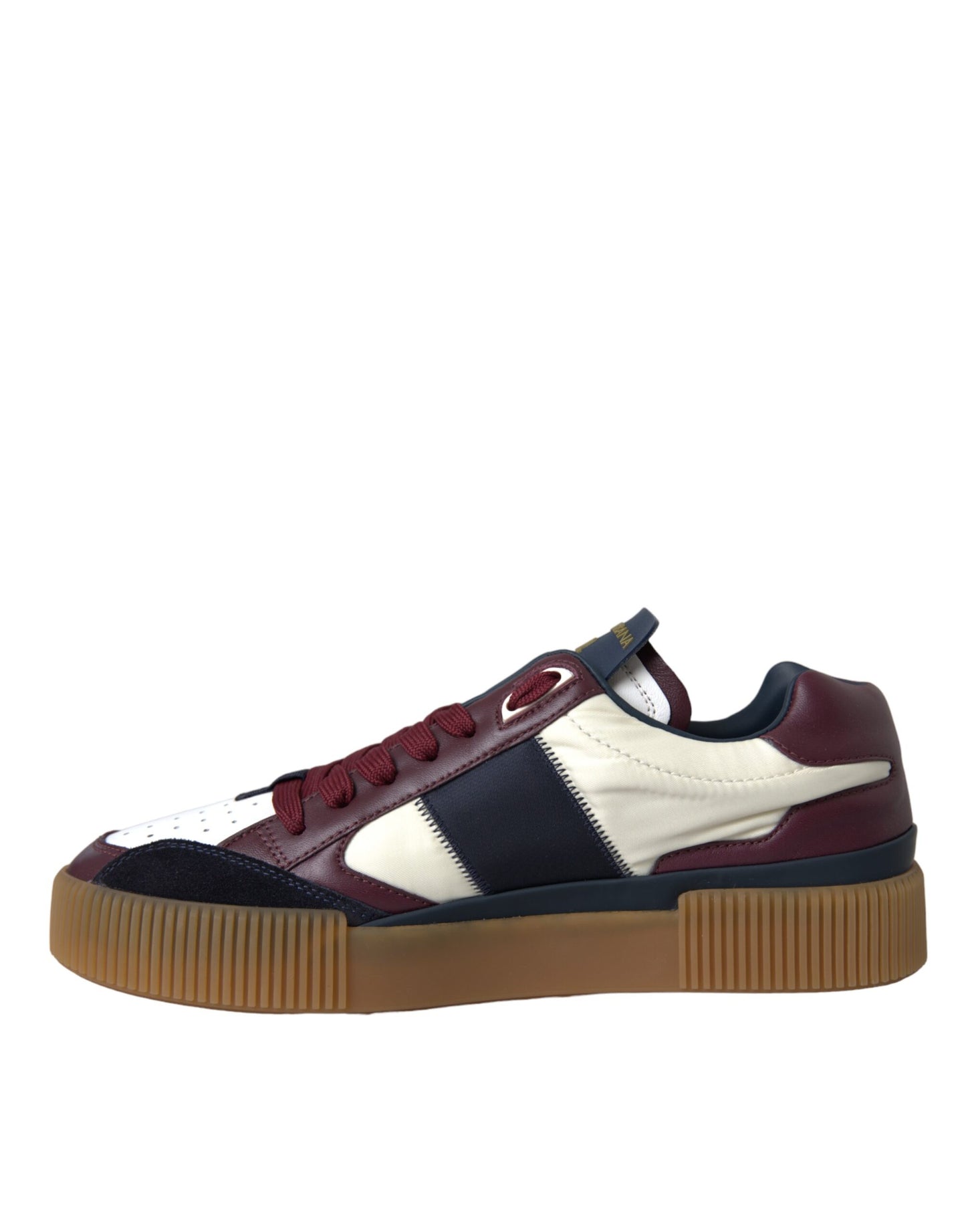 Dolce & Gabbana Multicolor Miami Leather Low Top Sneakers Shoes Dolce & Gabbana