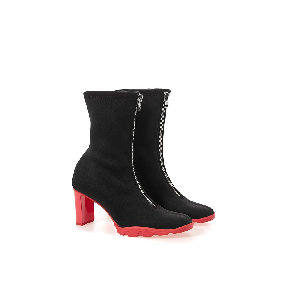 Alexander McQueen Black Neoprene Boot Alexander McQueen