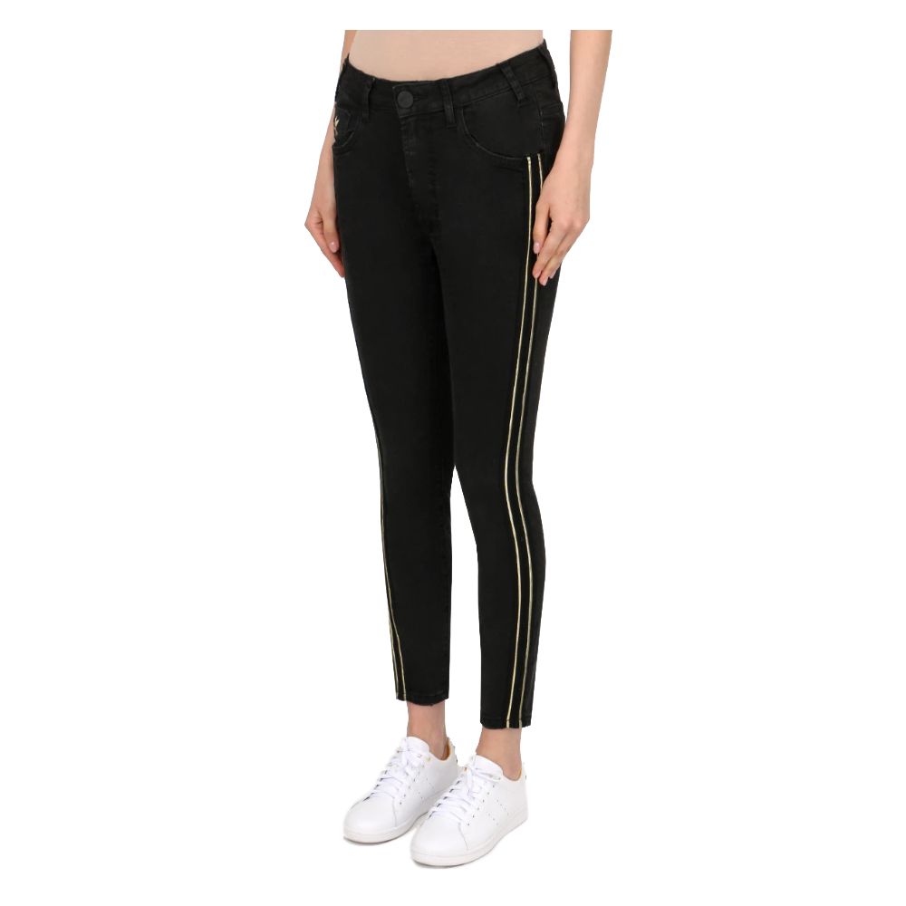 One Teaspoon Black Cotton Jeans & Pant One Teaspoon