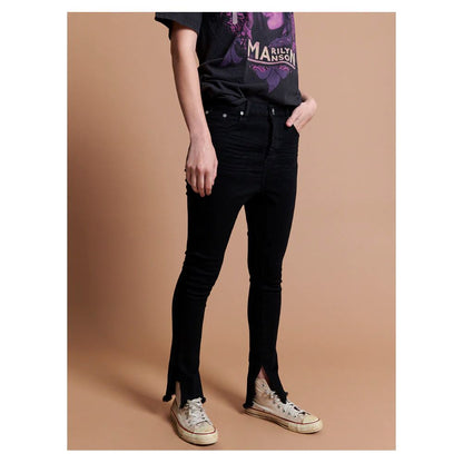 One Teaspoon Black Cotton Jeans & Pant One Teaspoon