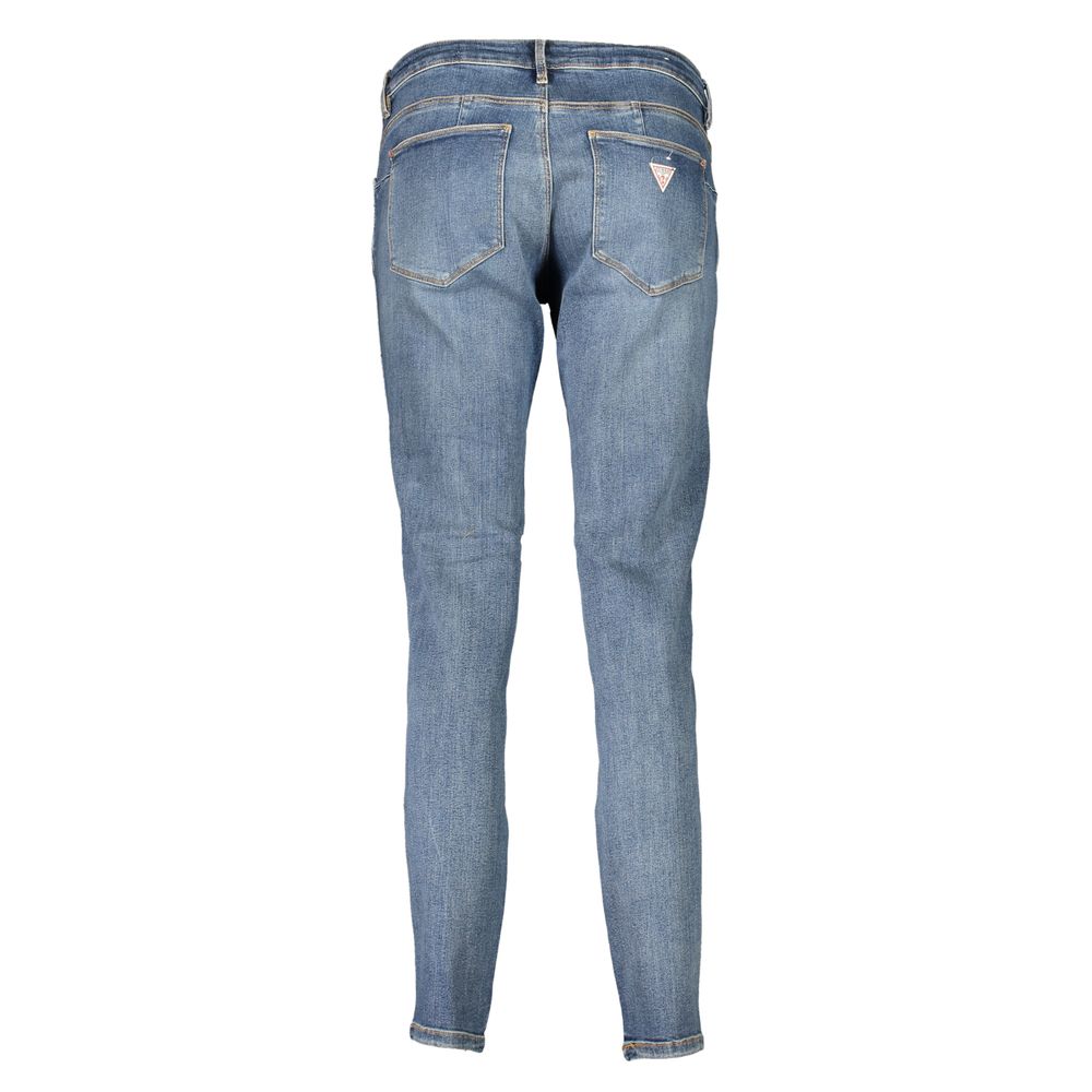 Guess Jeans Blue Cotton Jeans & Pant Guess Jeans