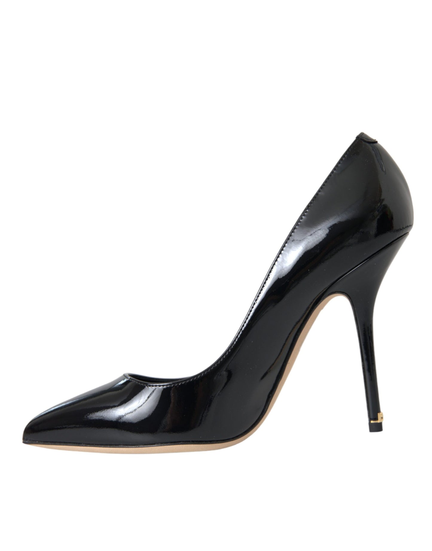 Dolce & Gabbana Black Patent Leather Bellucci Pumps Heels Shoes Dolce & Gabbana