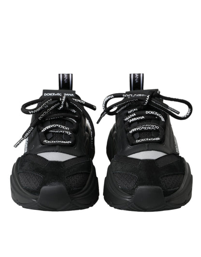 Dolce & Gabbana Black Daymaster Low Top Sneakers Shoes Dolce & Gabbana