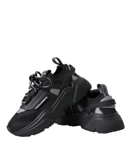 Dolce & Gabbana Black Daymaster Low Top Sneakers Shoes Dolce & Gabbana