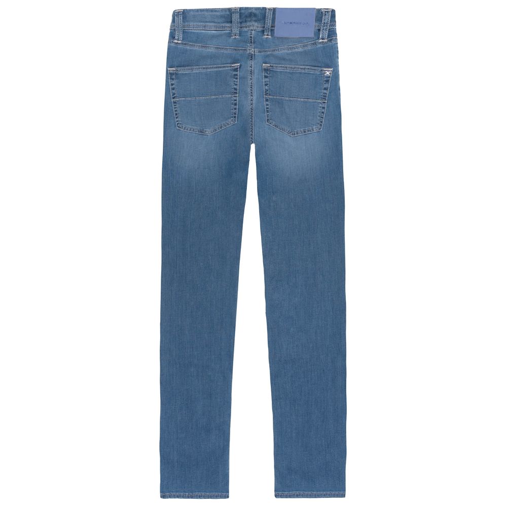 Tramarossa Light Blue Cotton Jeans & Pant Tramarossa