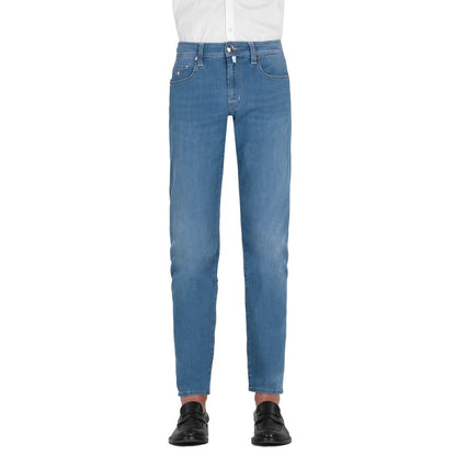 Tramarossa Light Blue Cotton Jeans & Pant Tramarossa