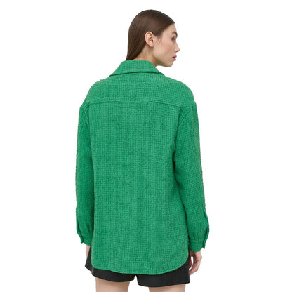 PINKO Green Cotton Shirt PINKO